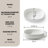 Casainc Solid Surface Resin Bathroom Vessel Sink-120778149