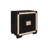 LIVELY BLACK/GOLD NIGHTSTAND