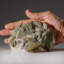Pyrite sur calcite provenant du quartier minier d'Edong, Daye, Hubei, Chine