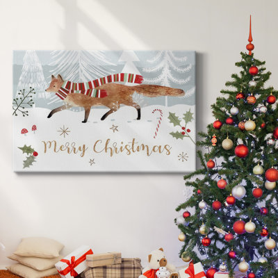 Toile tendue de la collection Woodland Christmas