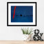 «Bleu II» par Joan Miro - impression encadrée-487019776-487019789