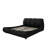 Oversized Padded Backrest Upholstered Platform Bed-69077075-69077076