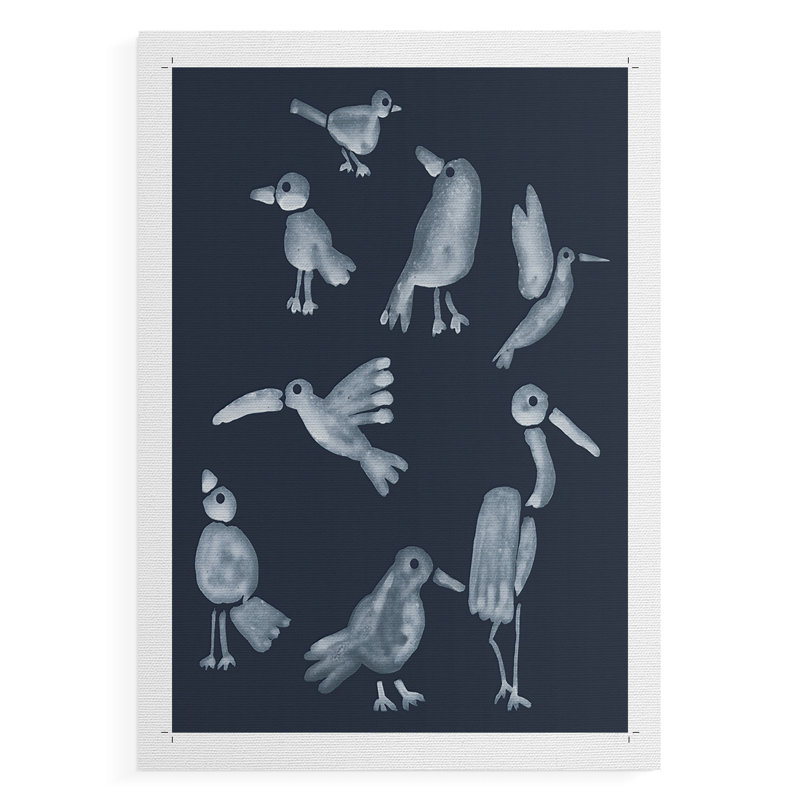 Troupeau II - Impression sur toile seulement - NON-CADRE, H 60 po x l 40 po