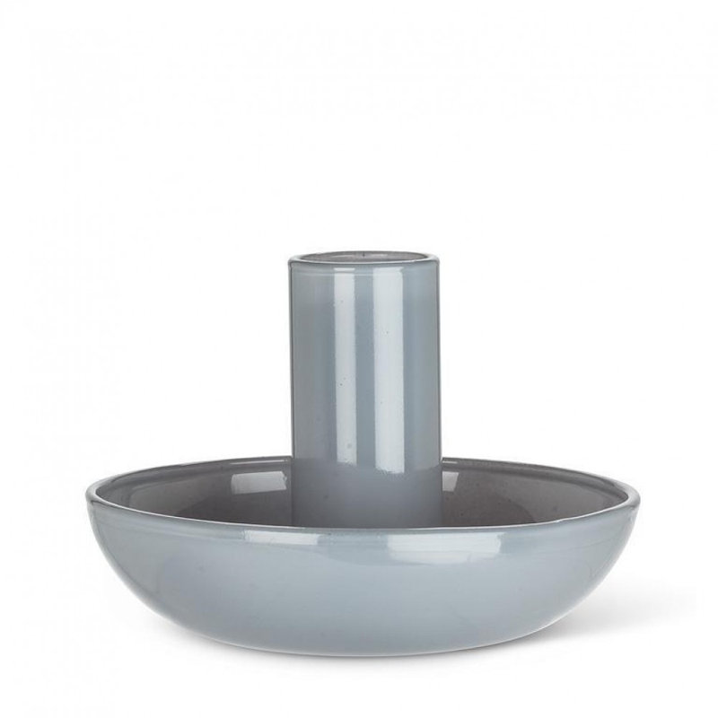 Porte-bougie, Gris