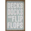 Decks Docks and Flip Flops - bleu-1255528070