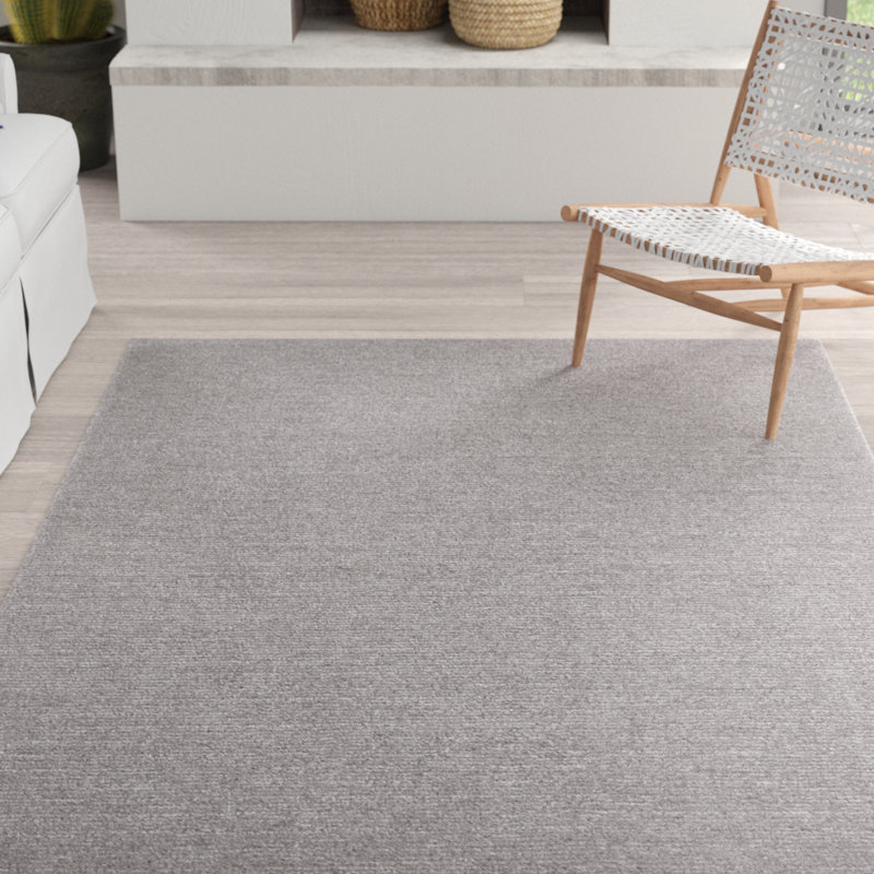 Cloud Tufted Light Grey Rug, Rectangle 160 x 230cm
