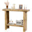 Console de table d'entrée en bois Farmhouse