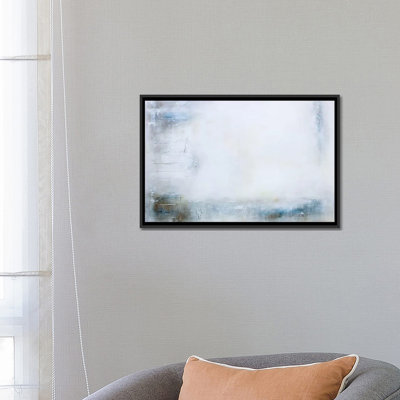« en rive », reproduction sur toile