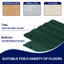 Faddis Soft Striped Rectangle Absorbent Non-Slip Bath Rug-1812503209-1812503254