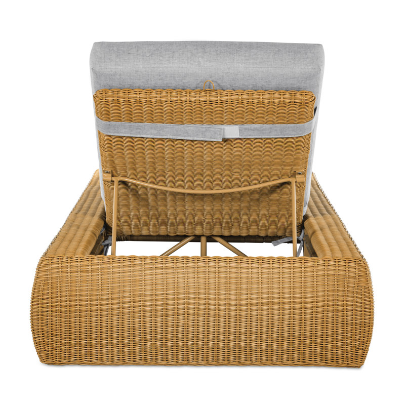 Wade Outdoor Chaise Lounge