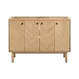 Adele 48'' W Single Bathroom Vanity Base