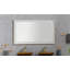 Miroir de salle de bain 60 po x 36 po à DEL avec cadre en aluminium, miroir de meuble-lavabo mural, anti-buée, mémoire, 3 couleurs, réglable en continu-263001096