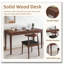 Bureau en bois massif avec tiroirs-177265516