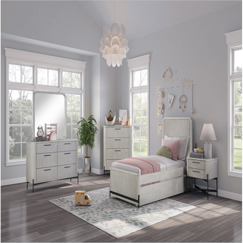 Commode 4 tiroirs, Taupe