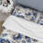 Cobalt Blue Lacework Scrolls Victorian Pattern I Floral Duvet Cover-1051154407