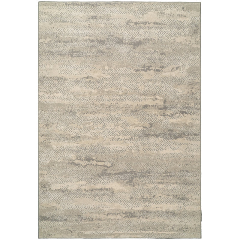 Tapis de surface blanc cassé Maurin, Rectangle 3 pi 11 po x 5 pi 7 po