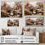 «Brown Bridge Rustic Charm An», art mural sur toile-167517960-167517966