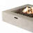 Rashid Concrete Propane Smokeless Fire Pit Table-257737167-264640016