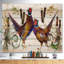 « group of oiseau », impression d’art graphique-34273829-34273830