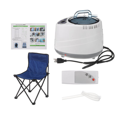 HALLOLURE Traditional Steam Sauna with Remote Control