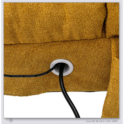 Elegant Linen Chaise Lounge With Ergonomic 140° Backrest, For Relaxation In Office Or Living Room