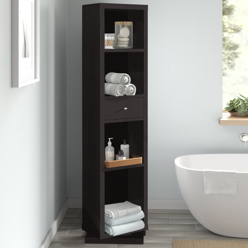 Briann Linen Cabinet, Merlot