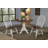 Azura 2 - Person Extendable Solid Wood Top Pedestal Base Dining Set-1799033070
