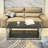 47.24" Wide Rectangular Coffee Table With Tempered Glass Top, Stainless Steel Double-layer Coffee Table For Living Room-345658003-345658004