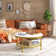 Breyon Nesting 4 Legs Round Coffee Table with Storage
