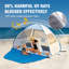 Tente de dôme en nylon bleu pour 4 personnes EchoSmile-111475322