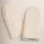 Caraway 2Pc Linen Oven Mitts, Cream