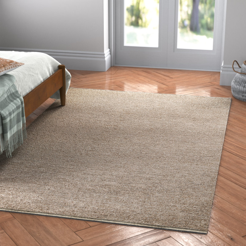 Danette Hand Tufted Wool Indoor Rug, Rectangle 5' x 8'