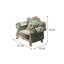 Fauteuil de 47,2 po Asuzena