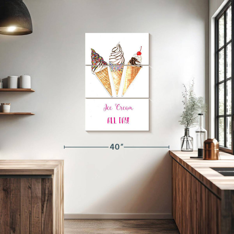 Crème glacée Yarlin toute la journée, H 38 po x l 24 po