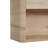 26" Wall Mounted Bathroom Storage Cabinet With Curved Edge Design, Soft-Close Doors & Open Shelf, Modern Floating Organizer For Bathroom, Laundry, Or Kitchen (White Oak / Beige)-1159399551