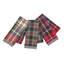Tartan Check Assorted Woven Dish Towels Set Of 3