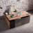 70.87IN 78.7IN 86.6INAdjustable Height L Shaped Executive Desk with Cabinet Storage, Home Office Desk w/Universal Charging Ports,Large Business Furniture Desk Workstation w/Cord Management-990788751-999514663