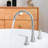 2-Handle High Arc Widespread Roman Tub Faucet-101503077