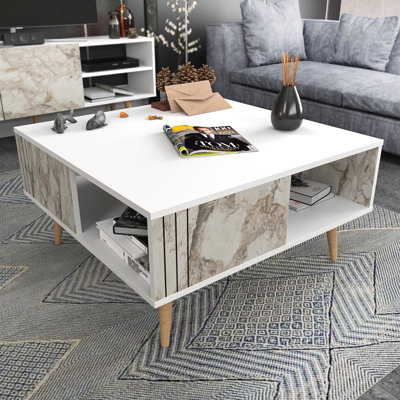 Aidtya Coffee Table with Storage