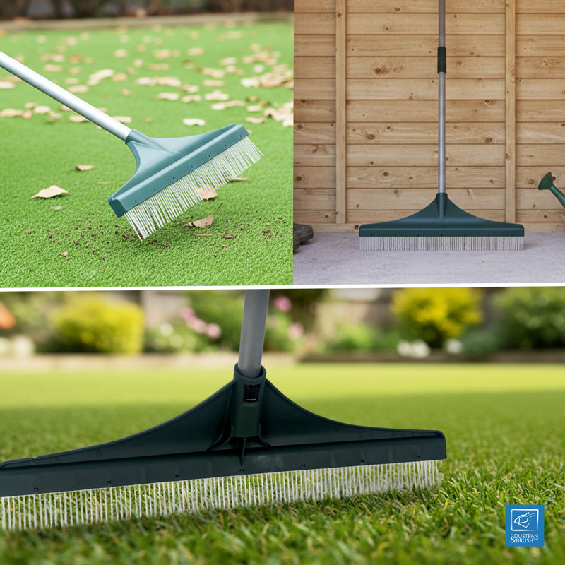 Adjustable Push Brooms with Replaceable Head