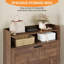 Armoire à chaussures verticale compacte peu encombrante pour vestibule ou garde-robe-2084857167
