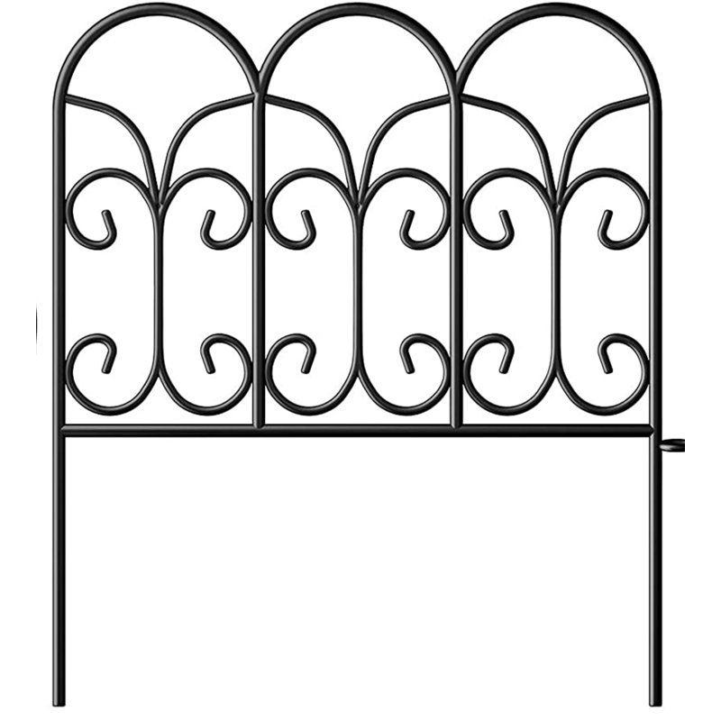 ELEP Black Metal Pet Barrier