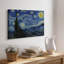 La nuit étoilée-Vincent van Gogh-Toile tendue avec châssis-1889-484444604