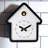 House White Cuckoo Clock