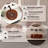 CASAINC Round Solid Surface Resin Bathroom Vessel Sink-120778156
