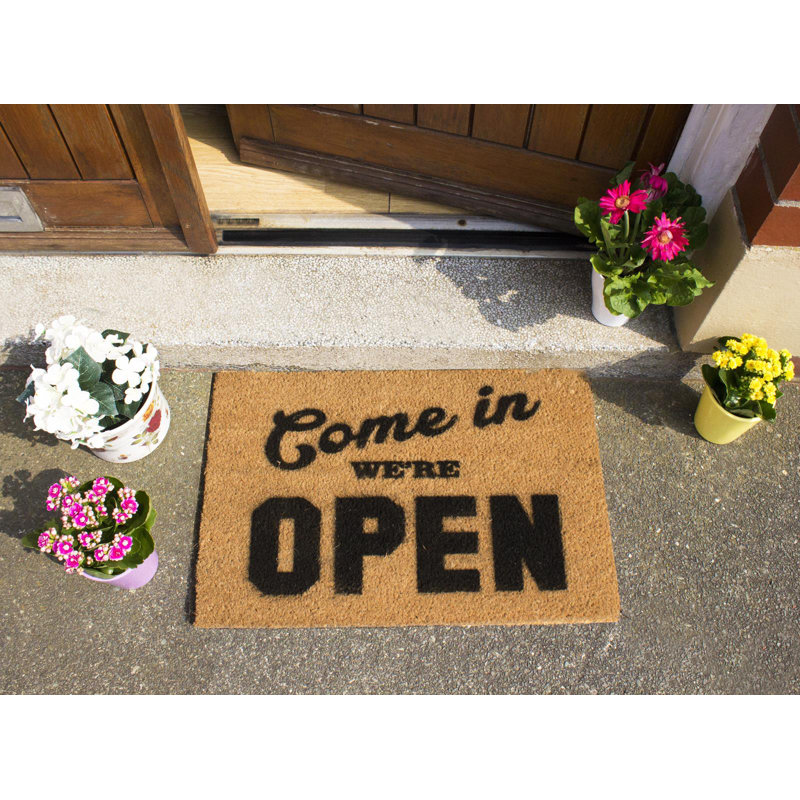 Sherie Non-Slip Outdoor Doormat