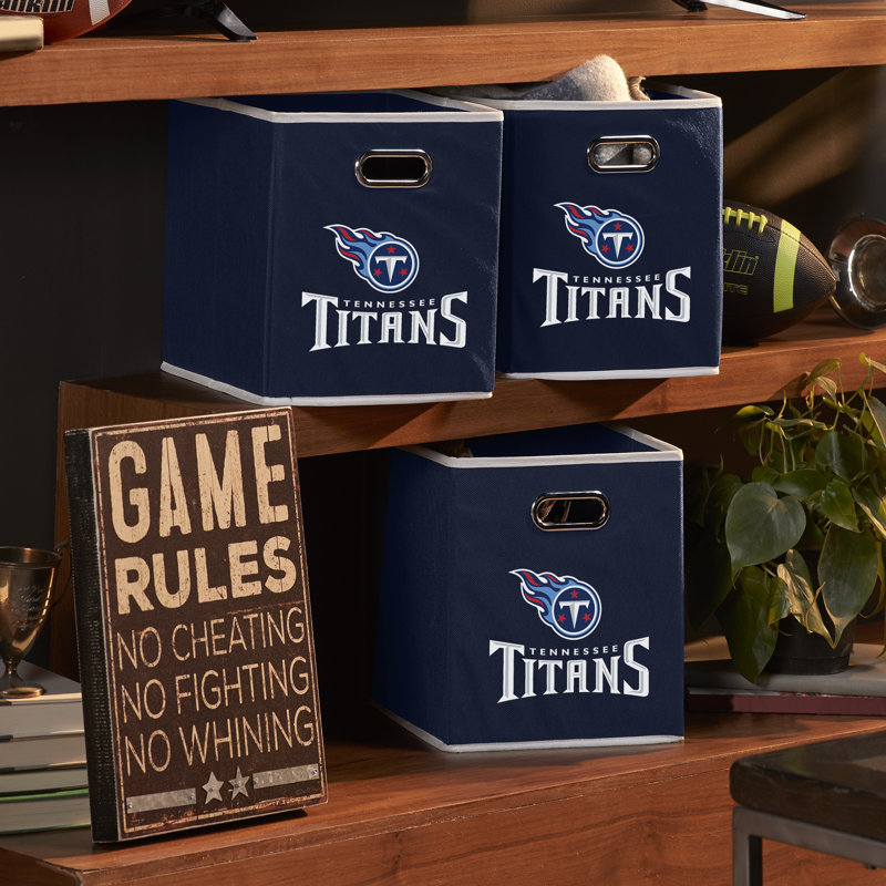 Franklin Sports NFL Mesh Bin, Tennesee Titans