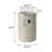 Cambrea Round Concrete Propane Smokeless Fire Column-130178866