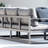 Harper Reclining Corner Group set with Reclining Feature and Coffee Table in Graphite-1389041335-1389041334