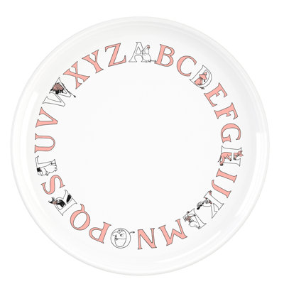 Rig-Tig Moomin ABC Dinner Plate